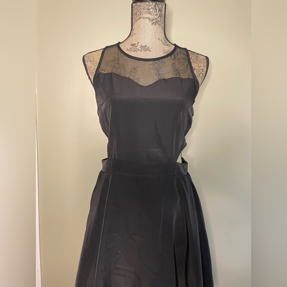 Ardene black cut out dress